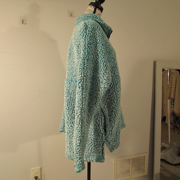 Time and Tru Women's Mint Jacket - Picture 3 of 4